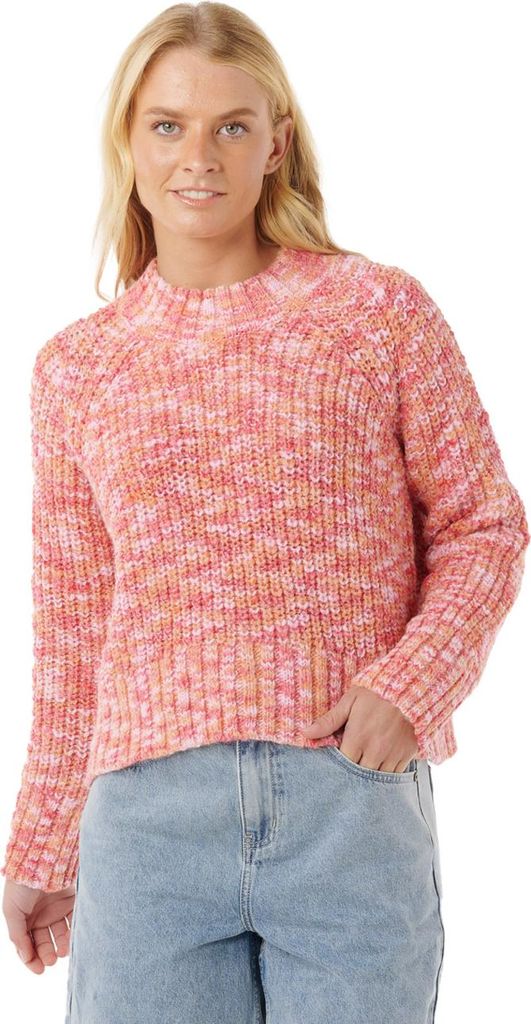 Rip Curl Damen Strickpullover BEACH PARTY SLUB SWEATER, Größe:S, Farben:watermelon