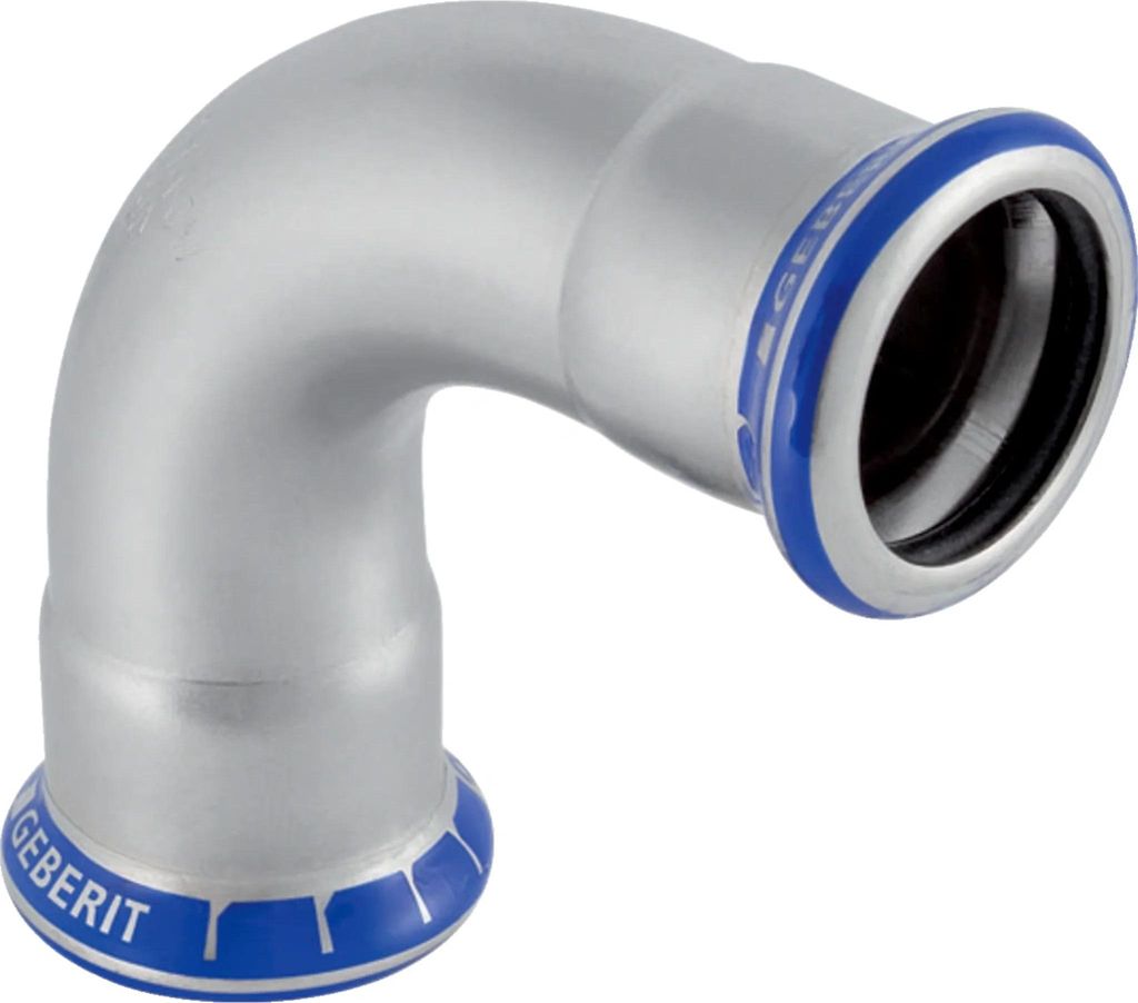 Geberit GE Mapress, Edelstahl, Bogen, 90 Gr., d42mm, 1 Stk.
