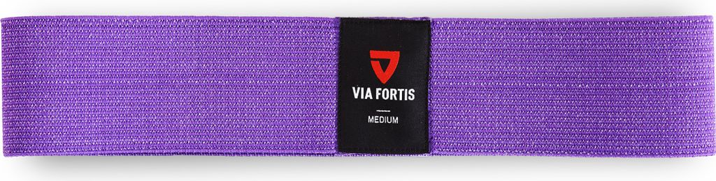 Via Fortis Stoff Loop Band MEDIUM Purple - Fitness-Zubehör - Trainingsgeräte