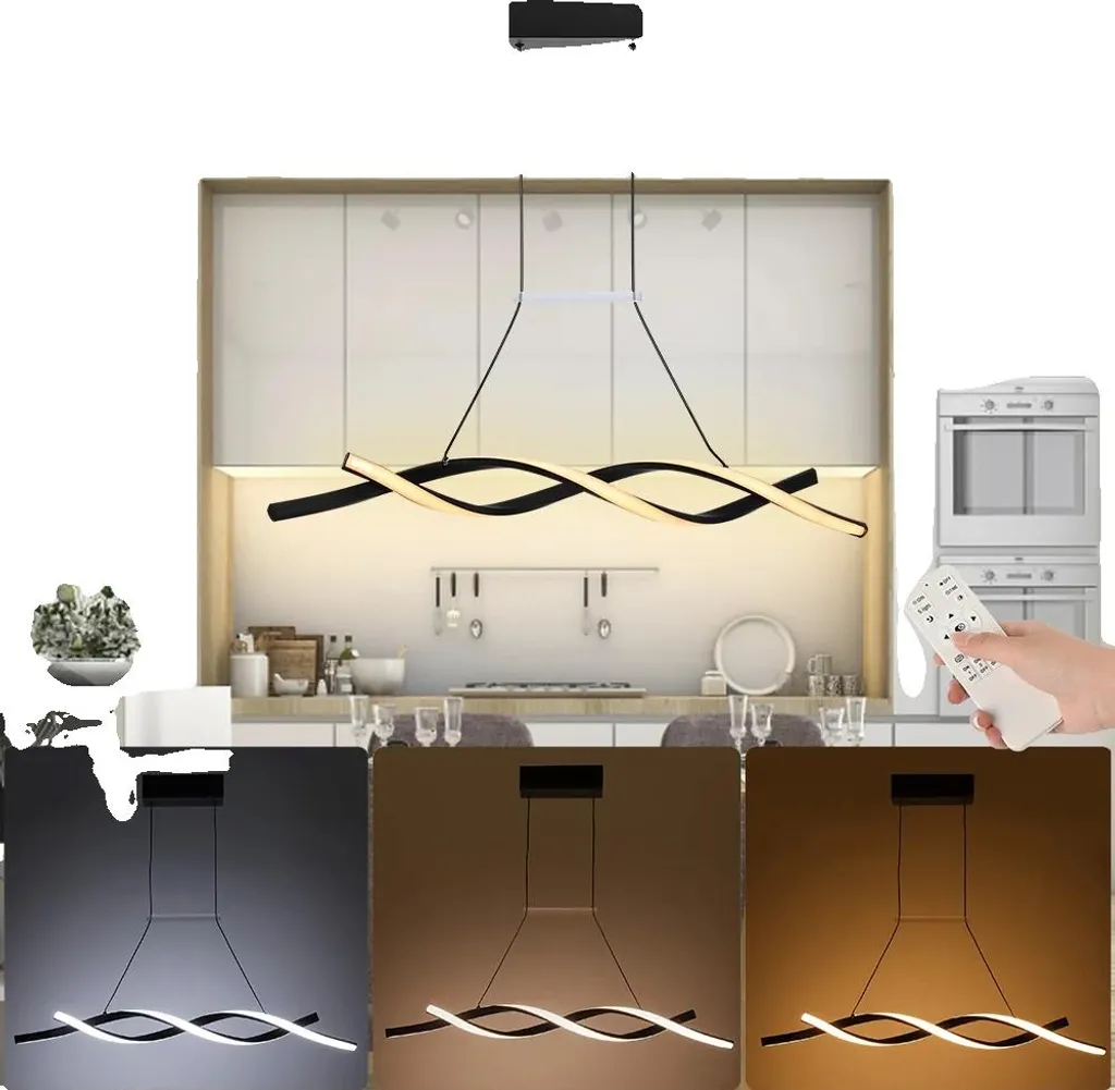 Lampada a Sospensione Bianca 80x80 Dimmerabile - Design Versatile