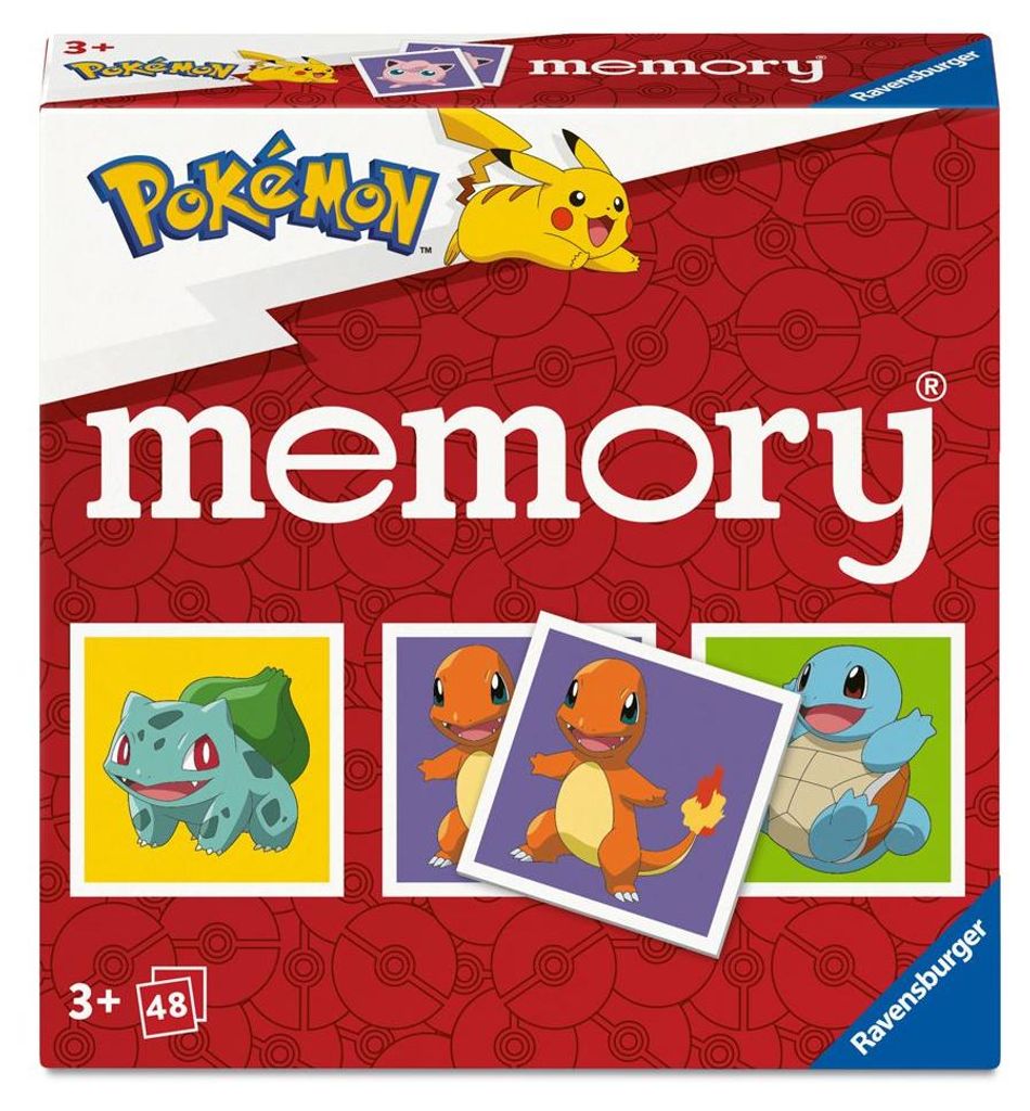 Ravensburger - Gra memory - Pokemon Pokemony 24934 Zdjęcie produktu 