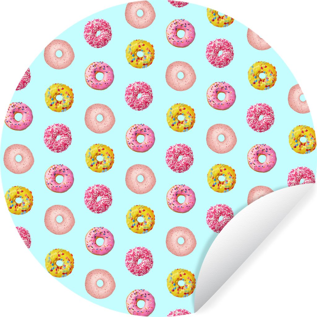 MuchoWow - Mauerkreis - Wand Bilder - Wandsticker - Wohnzimmer Dekoration - Dekoration für die Wände - Aluminium - Babyzimmer