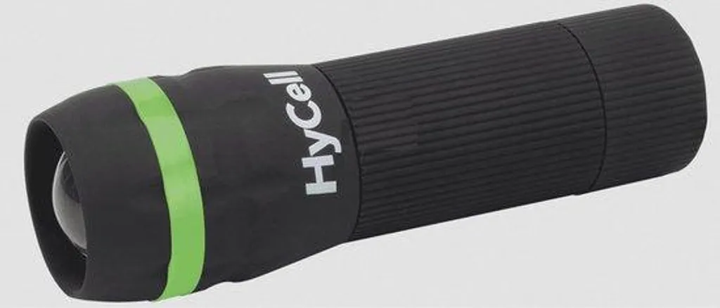 Lampe de poche LED Zoom-Flashlight 1W Noir/Vert : Éclairage d'appoint - 11