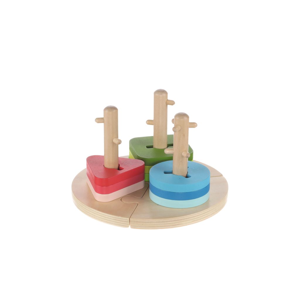 ZOPA Holz Montessori Puzzle Holz