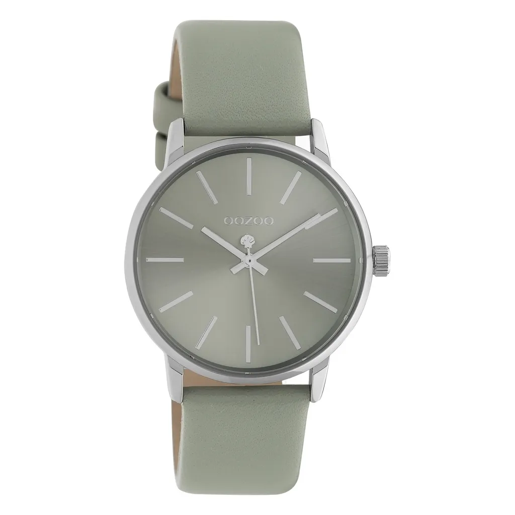 Oozoo orologio da polso in pelle verde C10723 Orologi da donna analogici al quarzo UOC10723