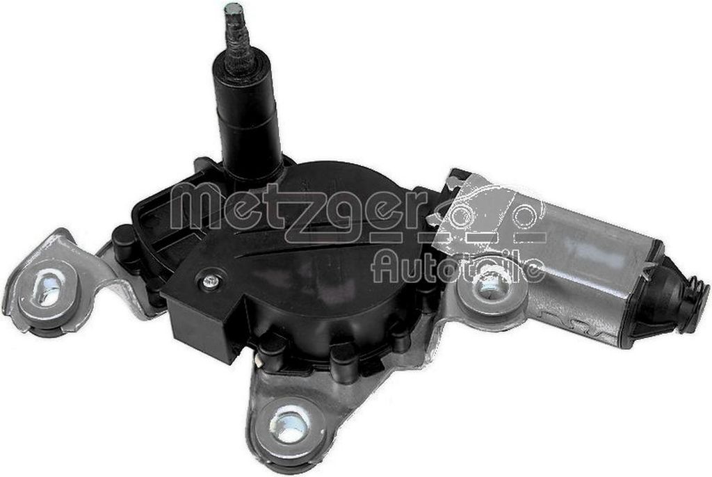 Wischermotor hinten 12 V METZGER IAM-Expertise passend für SKODA FABIA