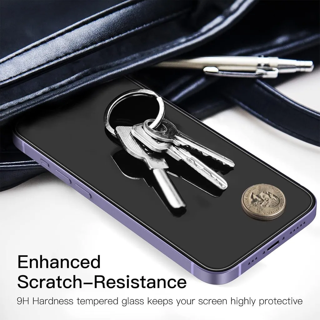 Protection d'Écran iPhone 14 Plus en Verre Blindé Antichoc - Pack de 3