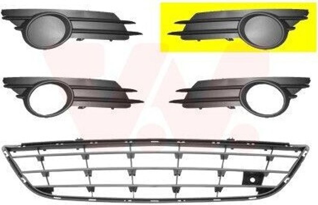 VAN WEZEL 3750591 - OE 13229482 Lüftungsgitter, links für Corsa D (S07)