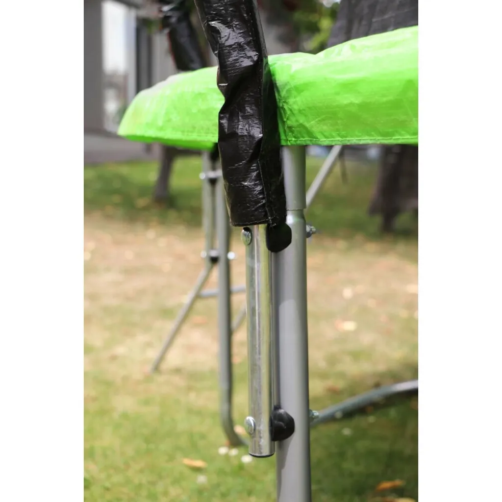 Trampoline de Loisirs 244 cm avec Filet pour Activité Plein Air Famille