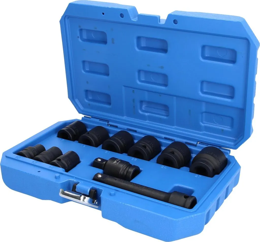 Jeu de douilles à choc 1/2 hex Brilliant Tools BT022645 coffret 11 pces