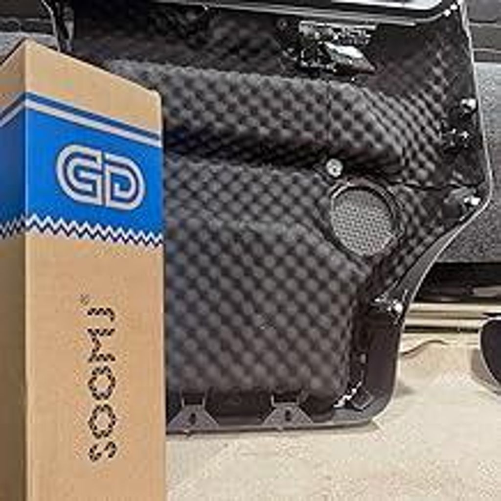 SOOMJ Dämmmatte Auto Schallschutzmatte Isolierung Matte Schaumstoff Selbstklebend Dämmmatten Raum Akustikschaumstoff Schall Dämmung Feuerfest, F...