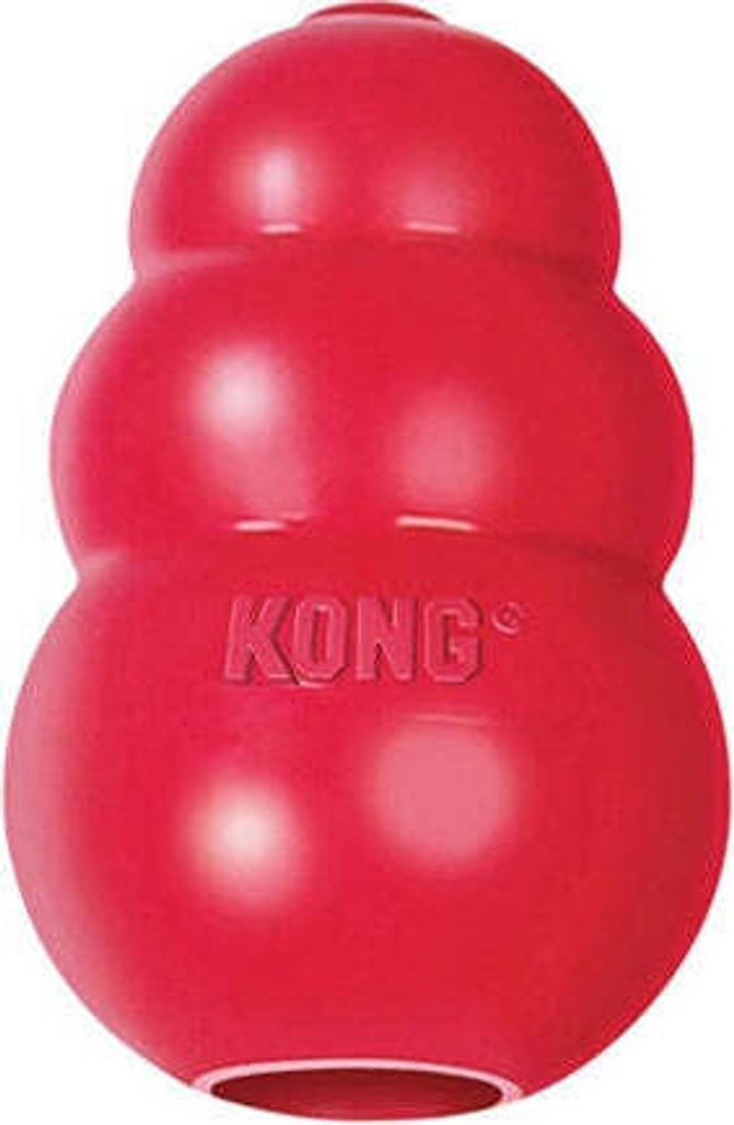 KONG Classic, Pes, Červená, Guma, Žvýkání, Aport, USA Obrázek produktu 