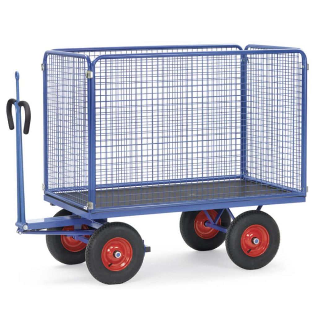 FETRA Handpritschenwagen 6444VZ mit Zugöse