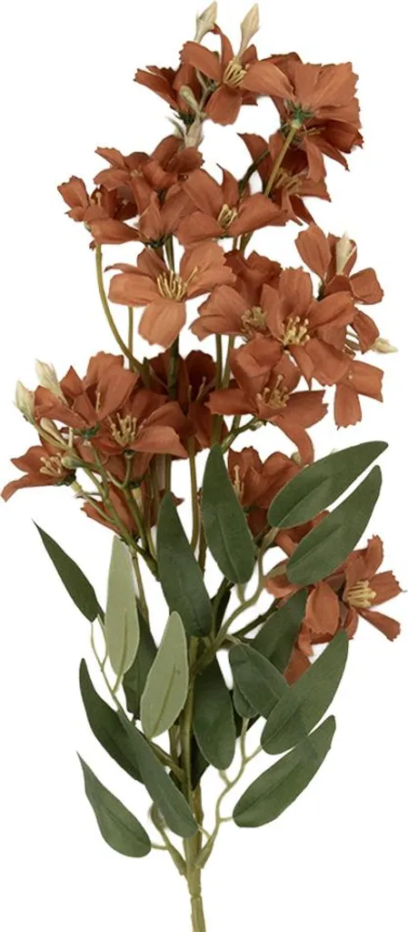Fleur Artificielle Décorative de 72 cm - Tige Brune pour Vase Haut Design