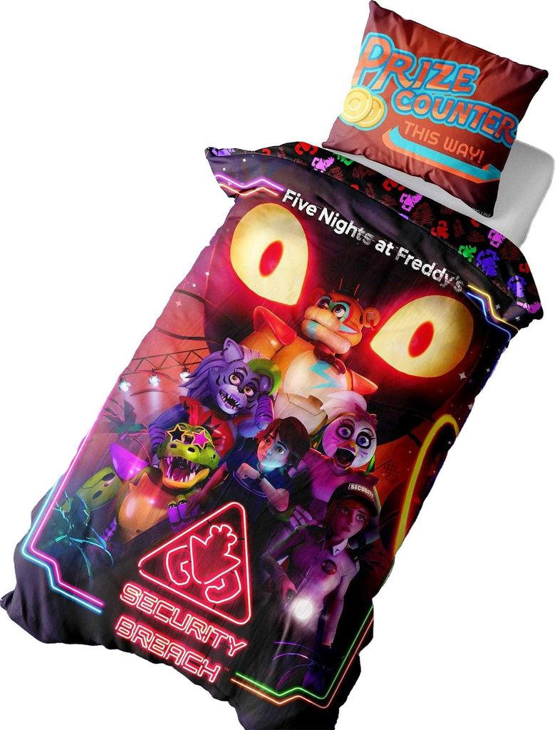 Five Nights At Freddys - "Security Breach", linge de lit, Image du produit 