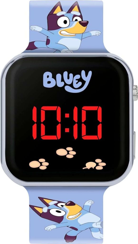 Bluey Jungen Digital Quarzuhr Light Blue Unisize Disney
