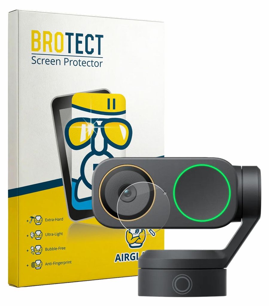 BROTECT Schutzglas für Insta360 Link 2 Pro (Linse) Schutzfolie Panzer Folie Glas Display Schutz klar