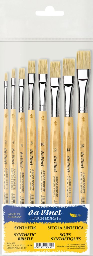 Pinselset da Vinci JUNIOR BORSTE Pinselset 3529