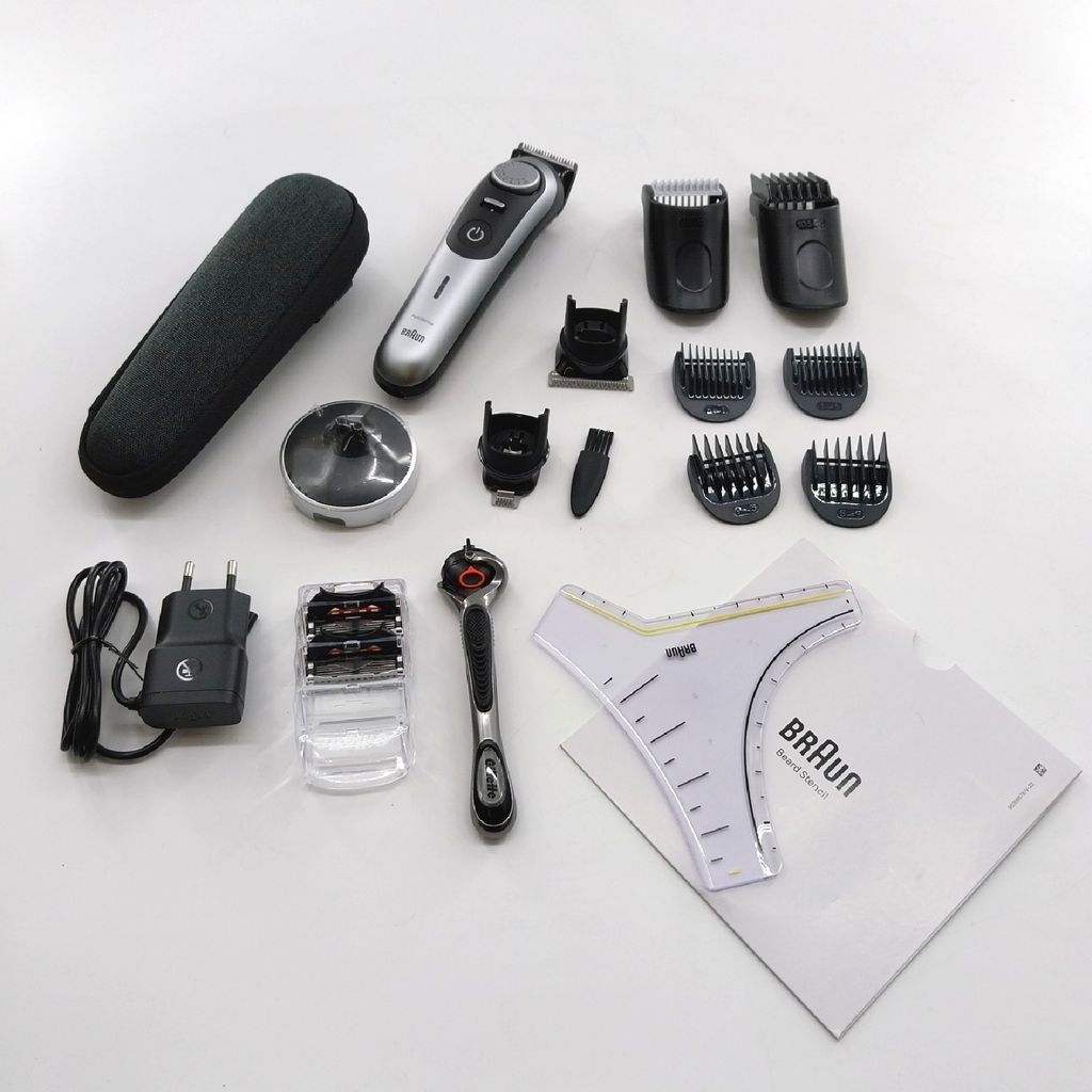 Braun Barttrimmer Herren BartschneiderTrimmerHaarschneider Produktbild 