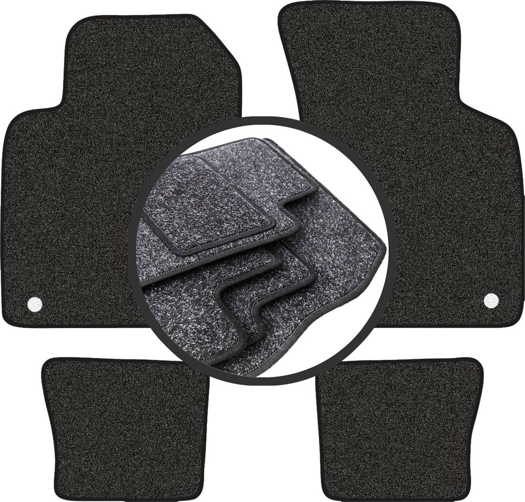 ANTHRA Autofußmatten für: Audi TT I 8N Cabrio, Roadster, Coupé (1998-2006)