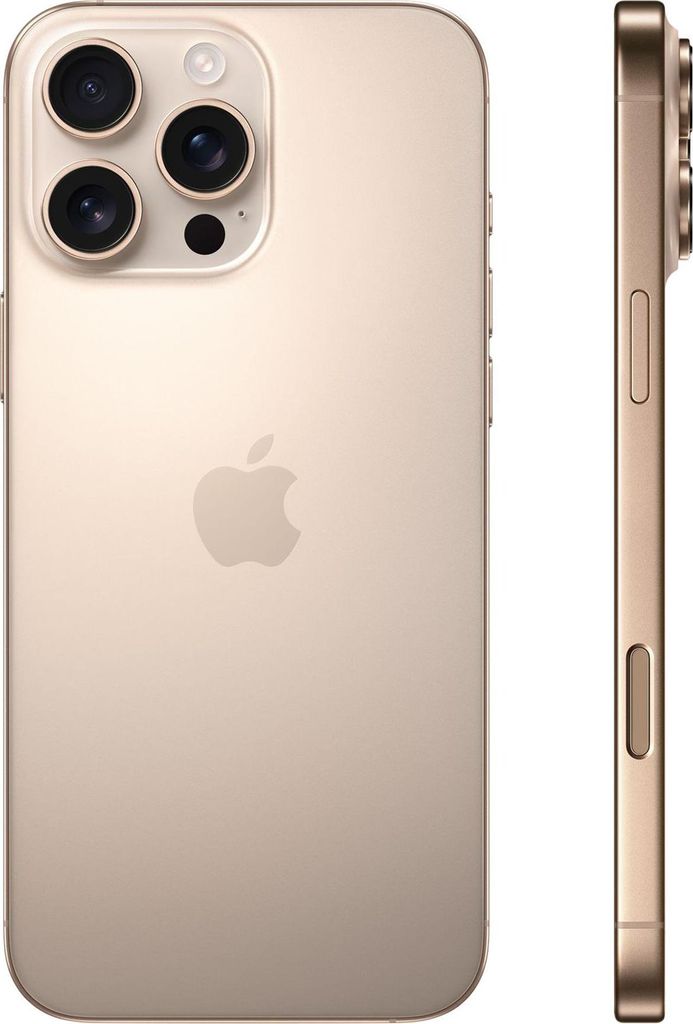 Apple iPhone 16 Pro 256GB Titan Wüstensand Produktbild 