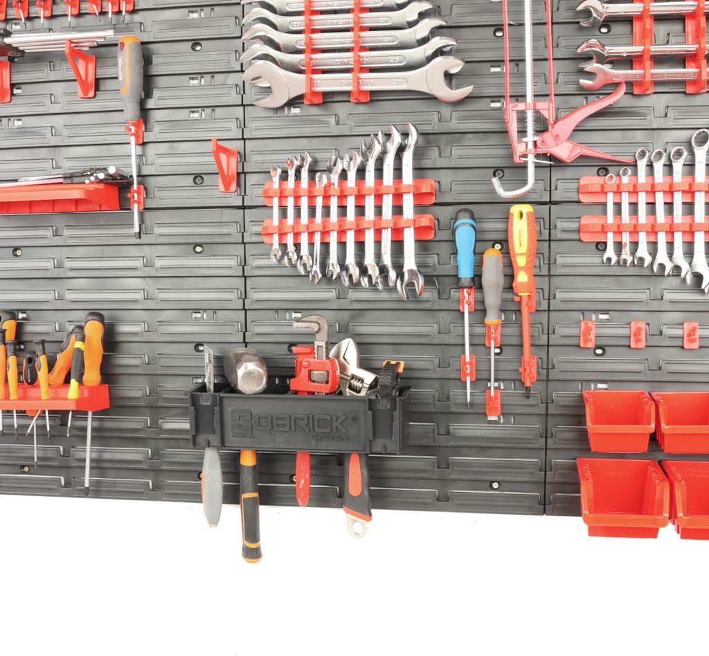 2 porte-plaques à outils boîte à outils Qbrick long Image du produit 