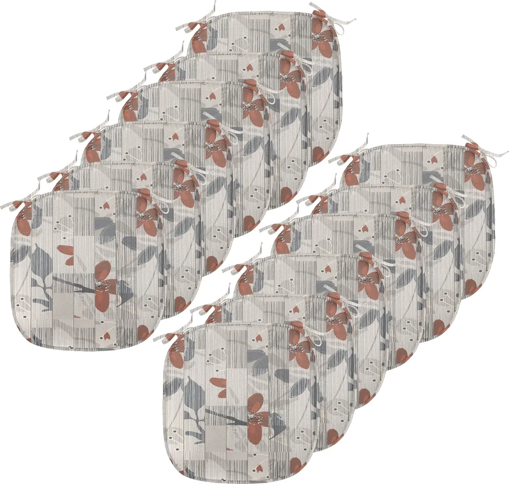 Set 12 Cuscini Design Astratto 40x40 cm Impermeabili ABAKUHAUS