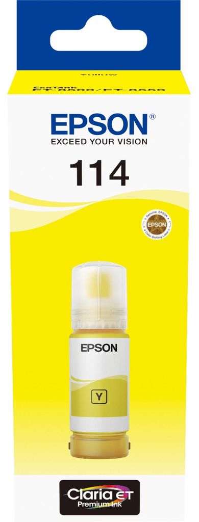 Epson C13T07B440 Epson EcoTank yellow T 114 70 ml           Image du produit 