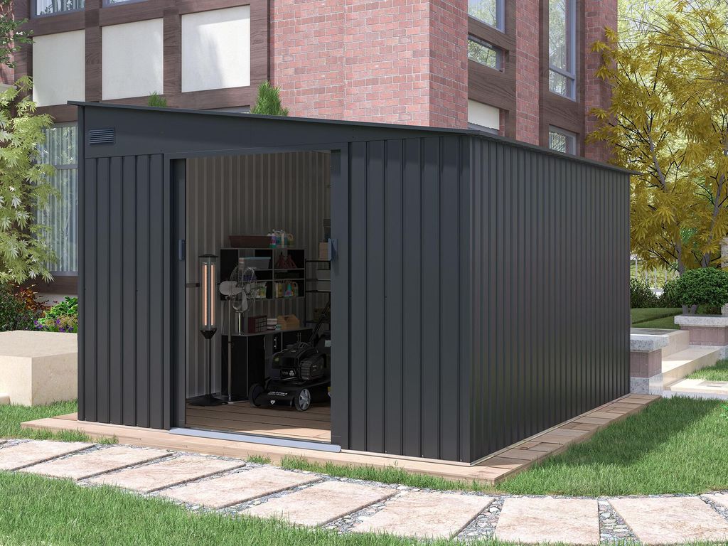 Metall Gerätehaus Modell Avant 8,96 m² Produktbild 