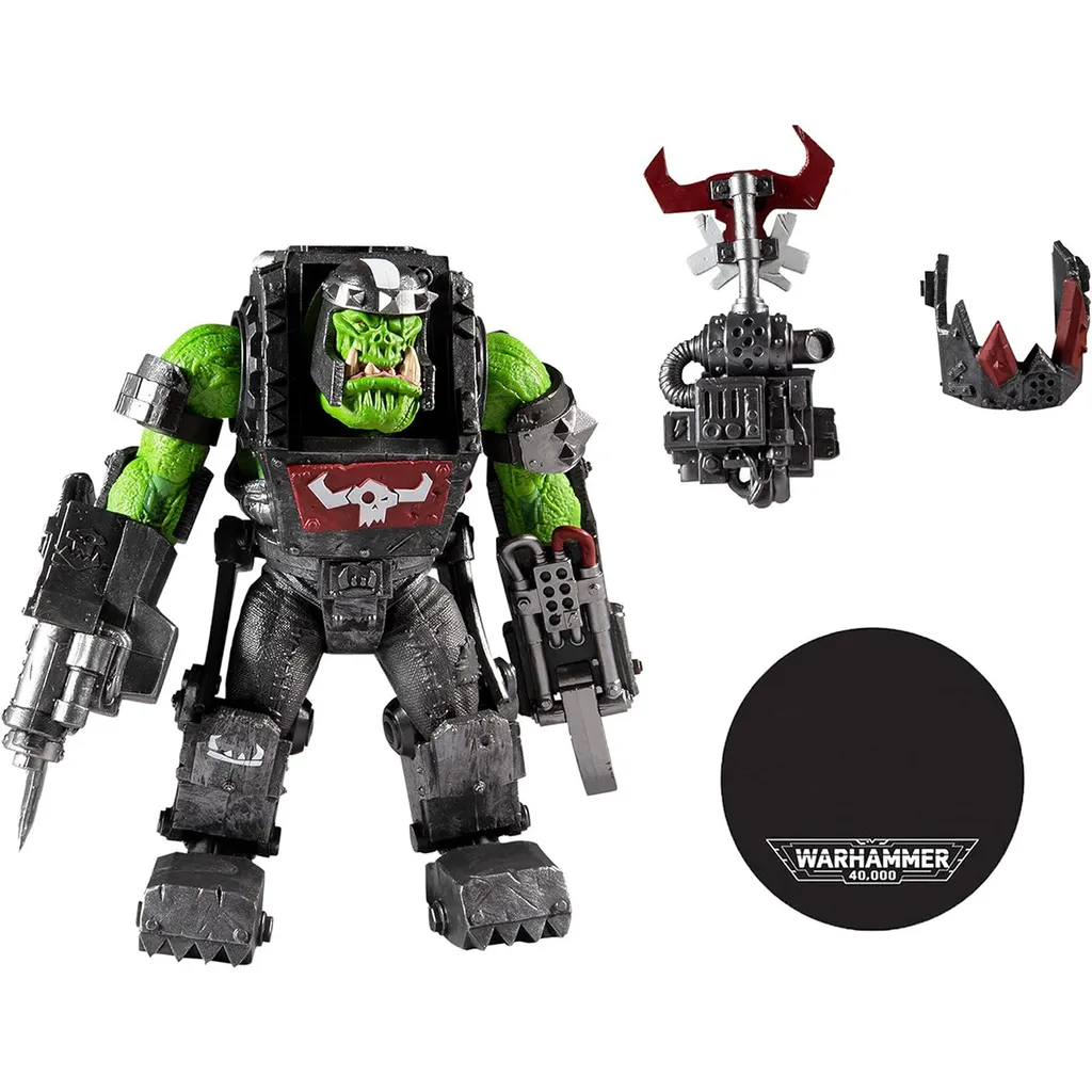 Figurine Warhammer 40k Ork Meganob Robuste 30 cm Haute Qualité