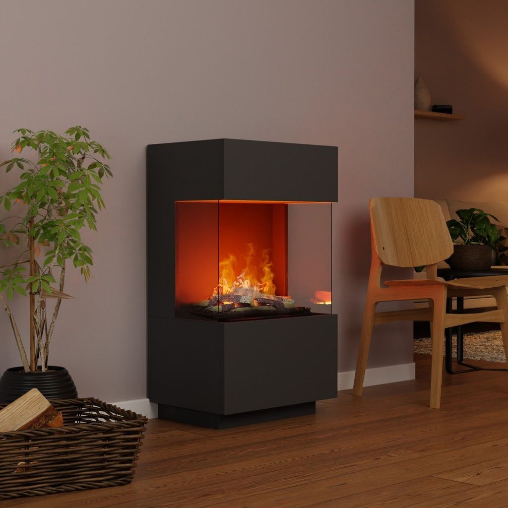 GLOW FIRE Elektrokamin 'OGF 1 Mini'| Wasserdampf Kamin mit Produktbild 