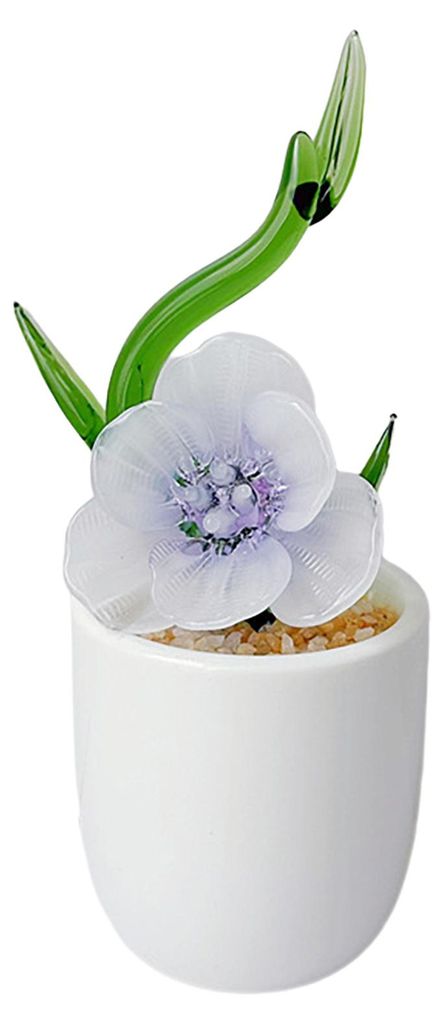Kreative Glas-Kaktus-Dekoration, Mini-Tischpflanzen-Dekoration für Büro und Zuhause, handgefertigte dekorative Blumengeschenke für Pflanzenliebh...