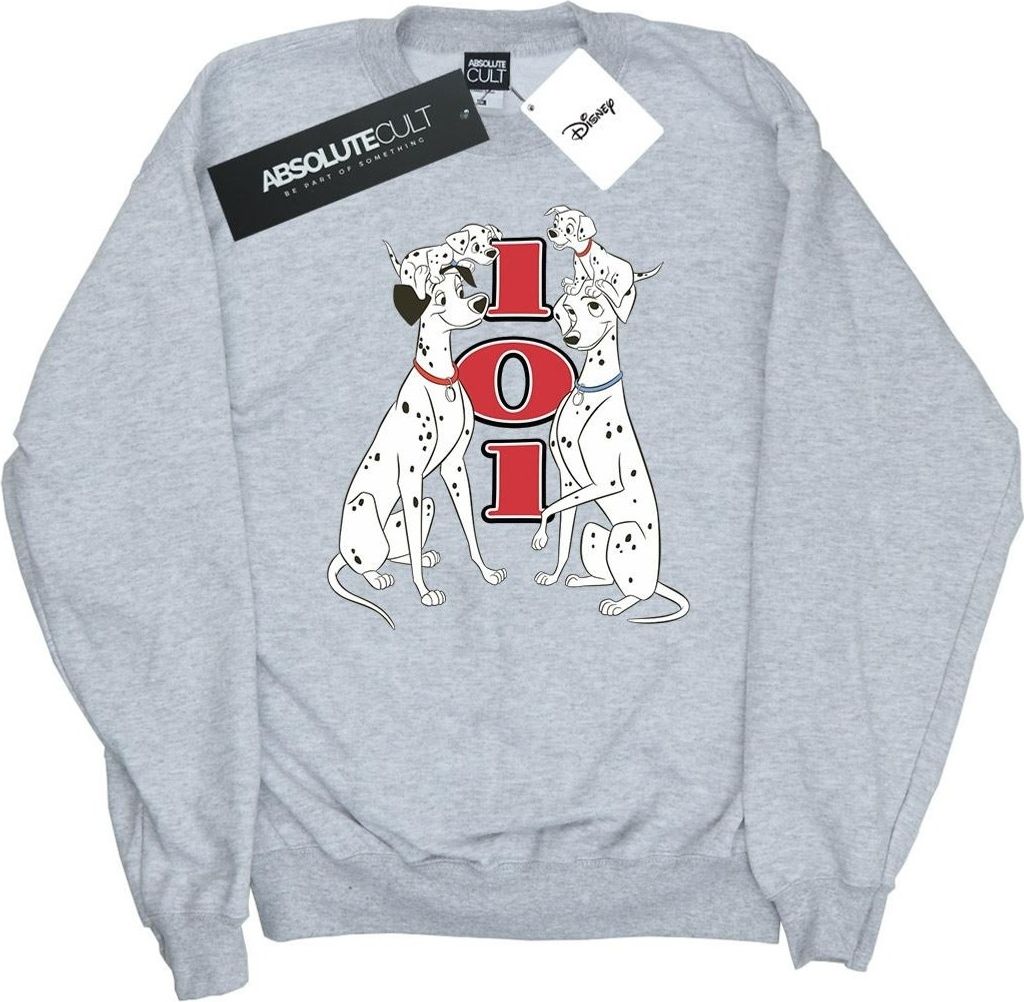 Disney - "101 Dalmatians" Sweatshirt für Herren BI18330 (5XL) (Grau)
