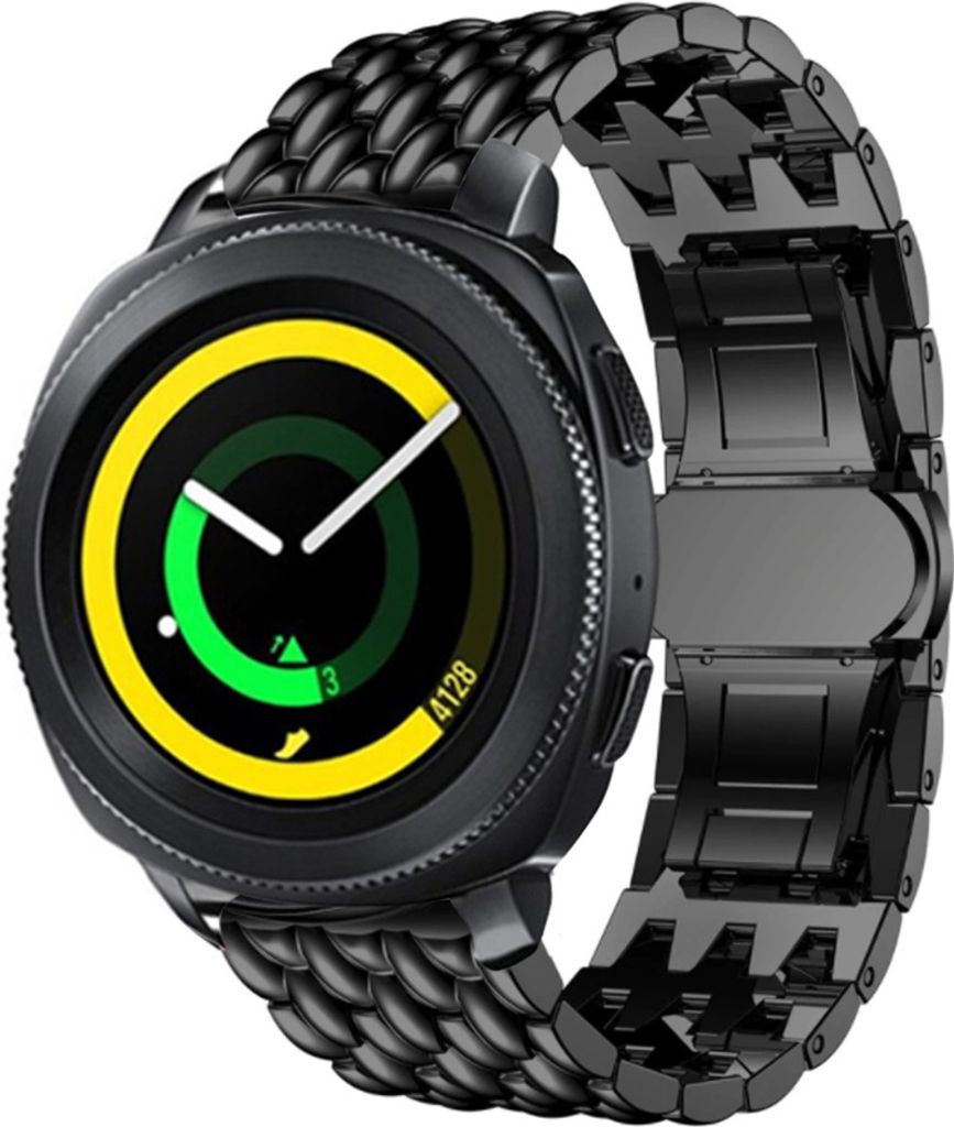 Strap-it Samsung Gear Sport Drachenarmband (Schwarz)