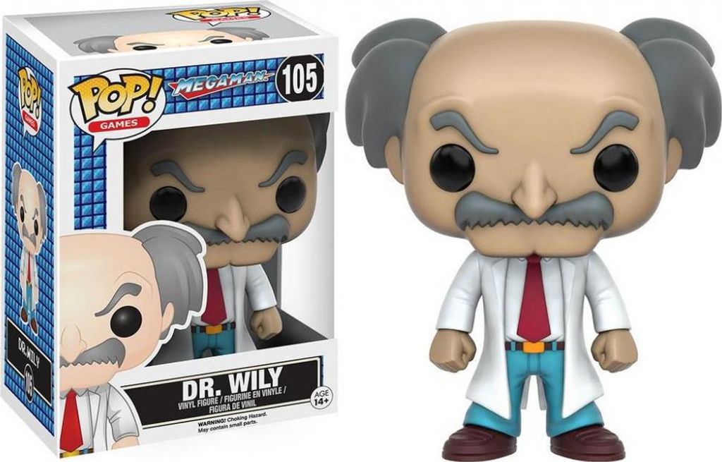 Funko POP! Games Megaman - Dr. Wily Mega Man Vinyl Figure 10cm #10349