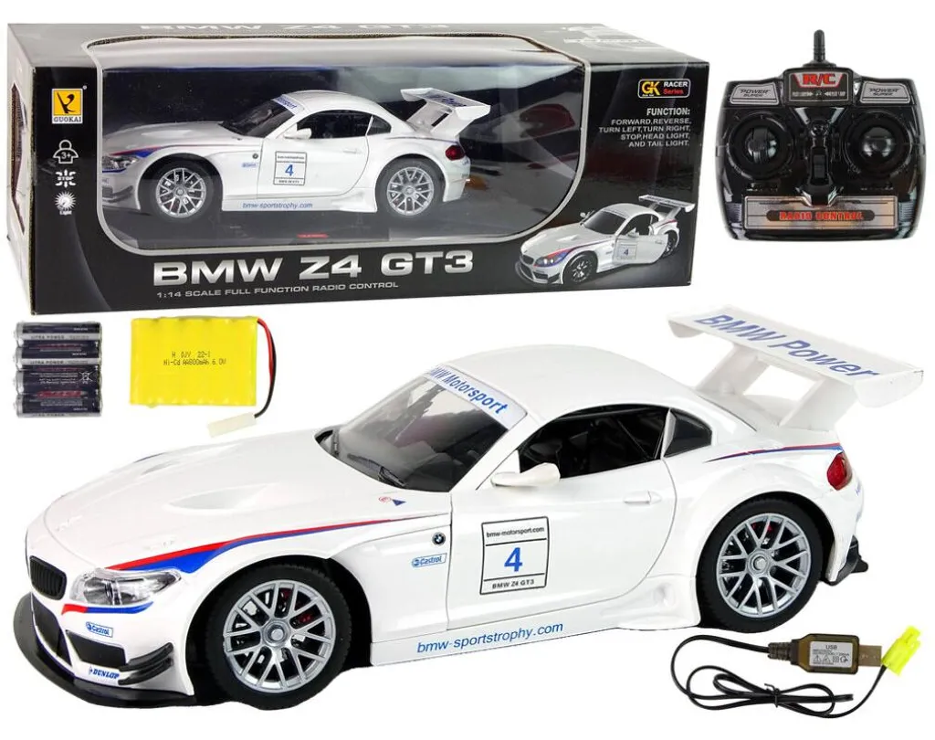 Voiture téléguidée BMW Z4 automatique pour en finir avec les piles