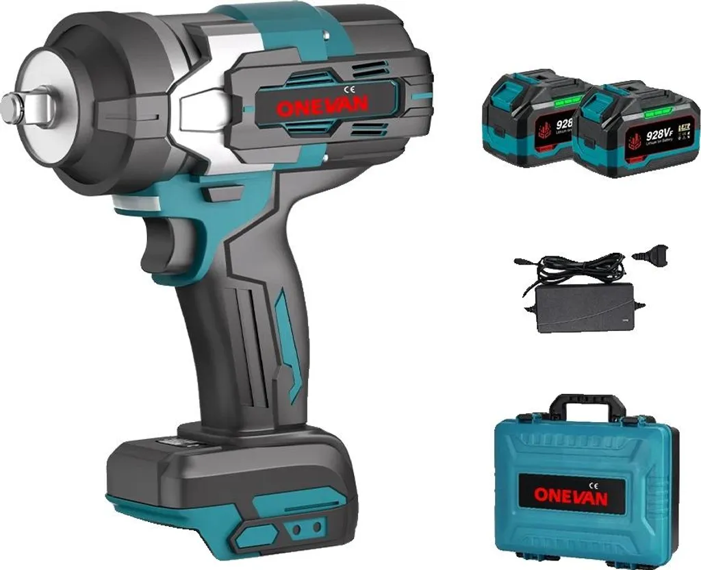 Perceuse sans fil 2800 Nm moteur Brushless et 2 batteries gros boîtiers