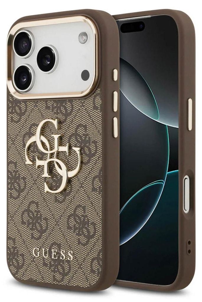 Guess 4G Big 4G Classic Logo telefoonhoesje voor iPhone 17 Productafbeelding 