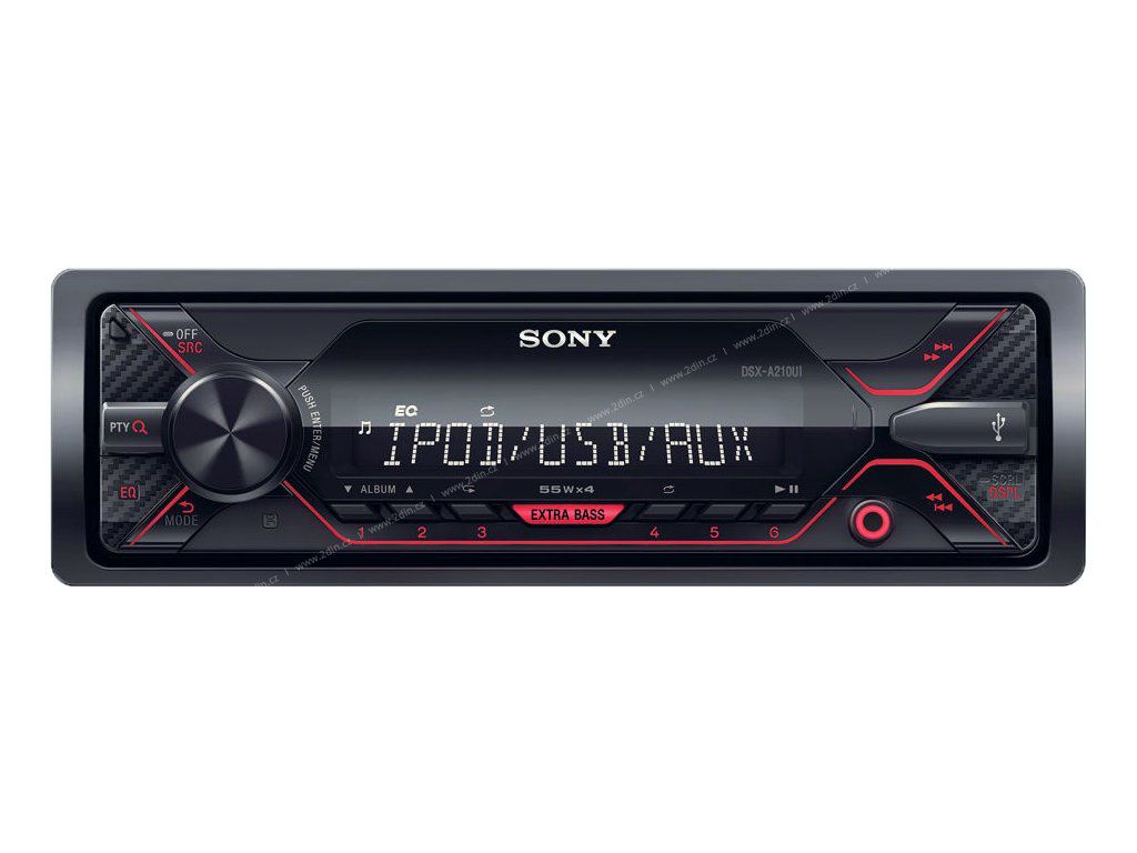 SONY DS-XA210UI Autorádio (1 DIN) bez optickej mechaniky so Obrázok produktu