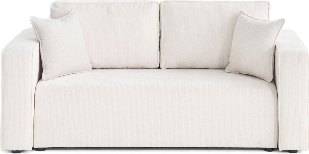 Best Möbel Topaze - 2-sitzer Einzelsofa aus Cordstoff schüssel , Ungebleichte