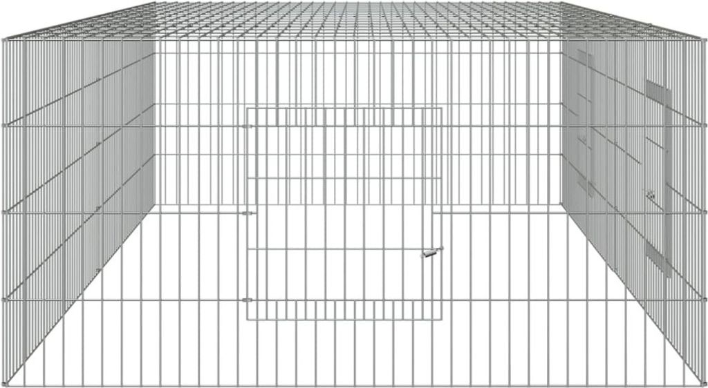 vidaXL klietka pre králiky 2 panely 220x110x55 cm Obrázok produktu 5