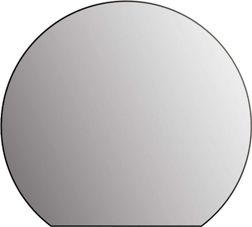 Miroir rond TALOS Picasso noir Ø 100 cm - avec cadre en Image du produit 