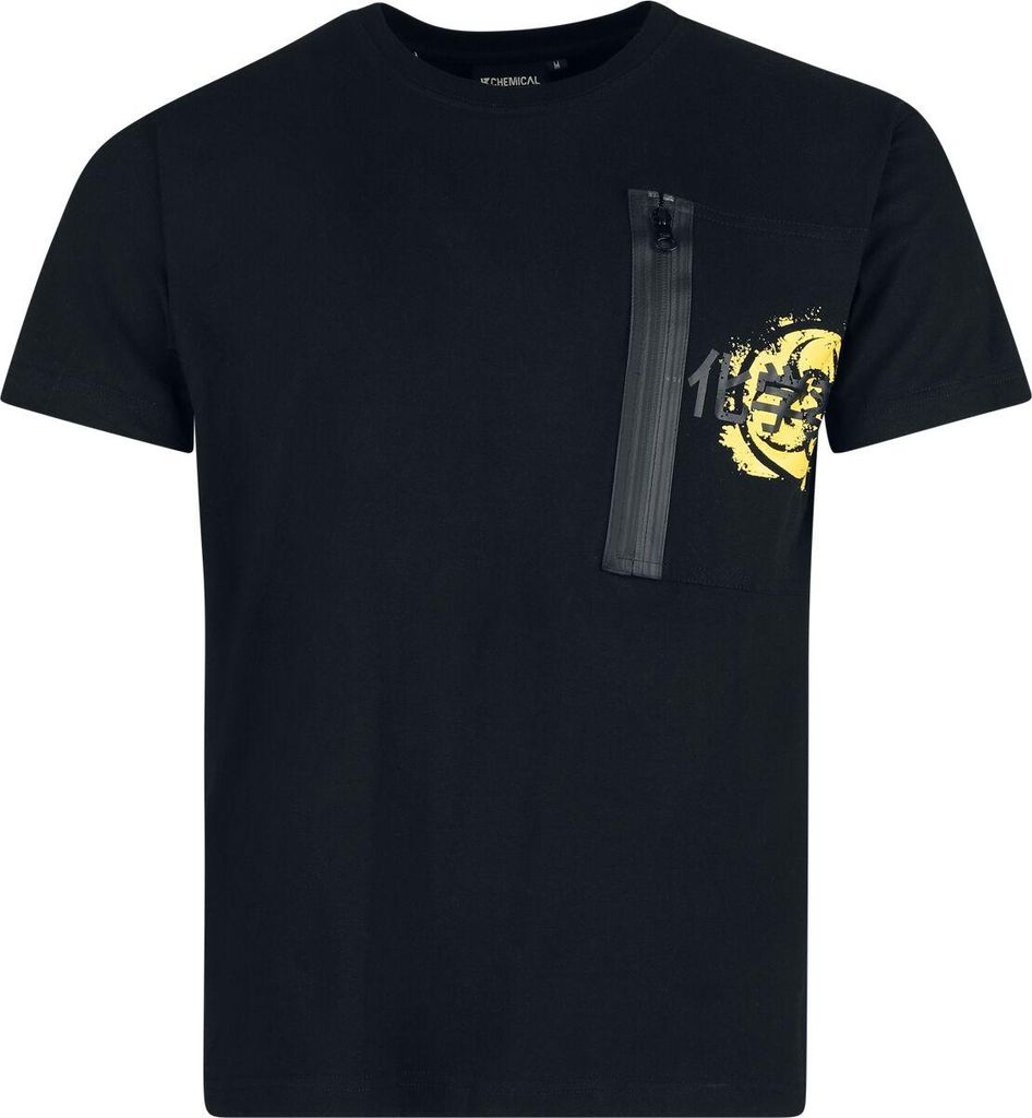 Chemical Black T-Shirt Herren Urwin Top Mens Black schwarz XL