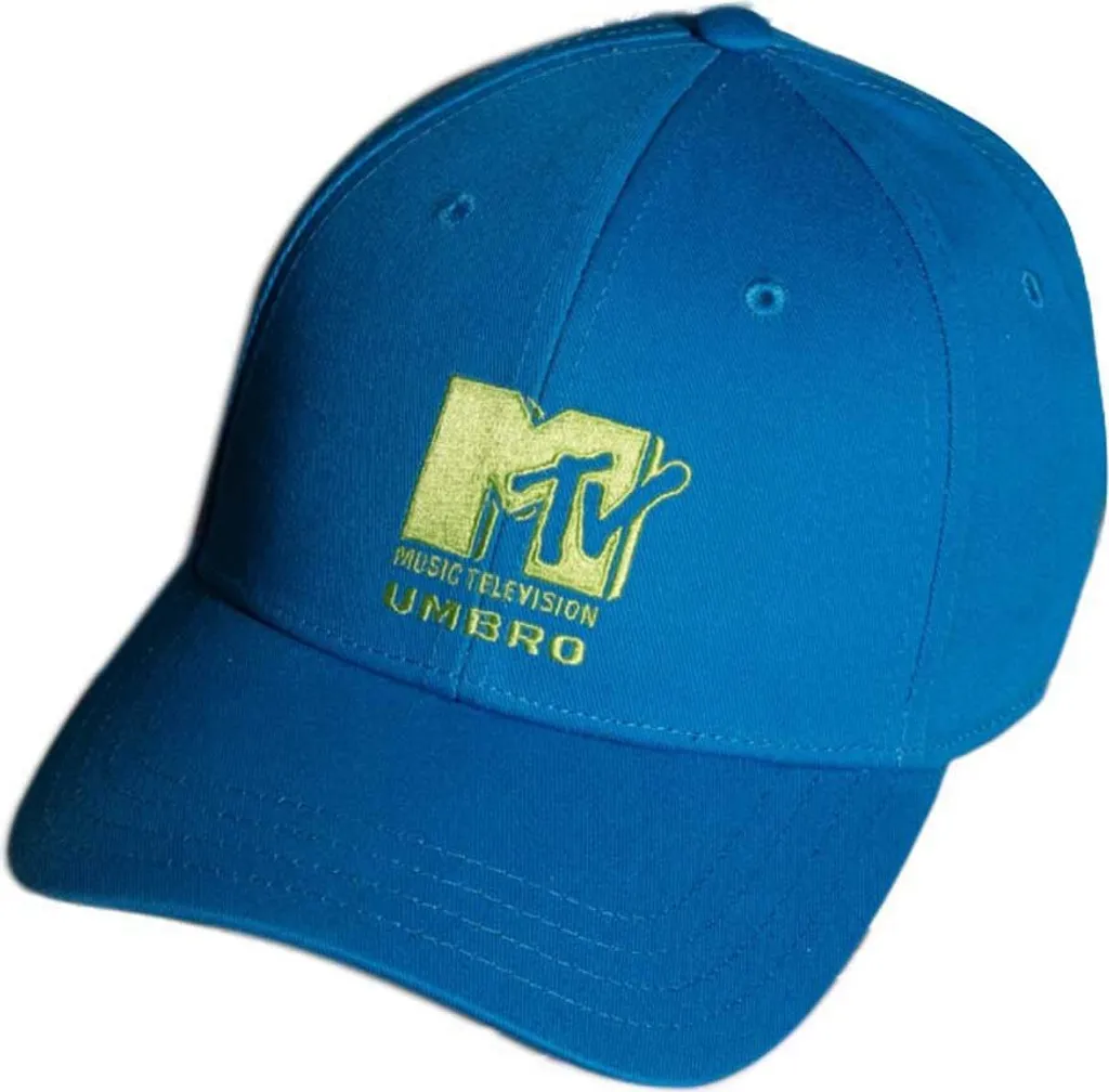 Casquette Umbro x MTV bleue pour homme - Edition limitée taille unique