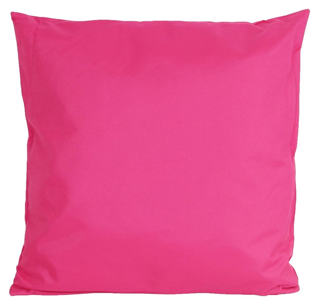 Outdoor-Kissen 45x45 cm dunkelrosa vakuumverpackt Produktbild 