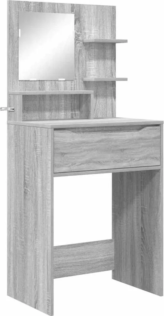 Comò Camera da Letto Grigio Sonoma 80x135 - Mobile Contenitore Alta Qualità