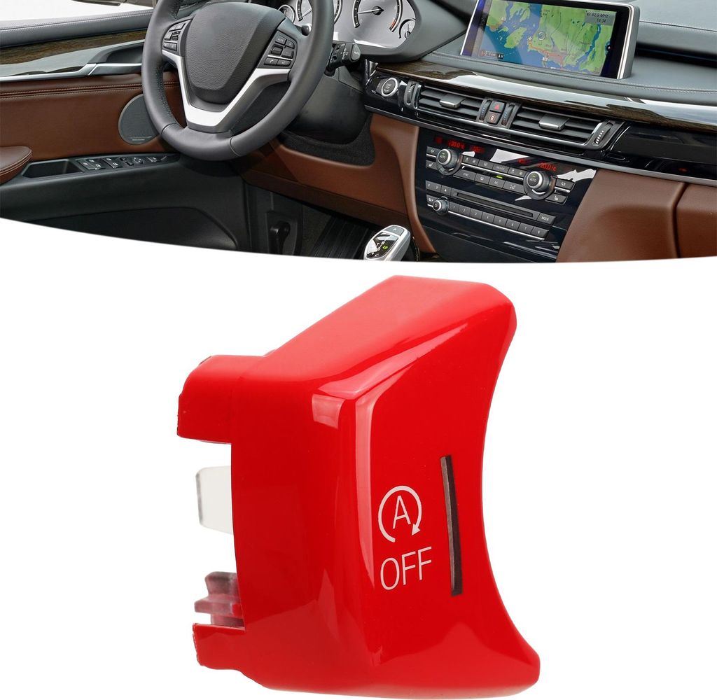 Automotor-Start-Stopp-Taste, schützende Push-to-Switch-Aufkleberabdeckung, passend für X3 F25 X4 F26 X5 F15 X6 F16