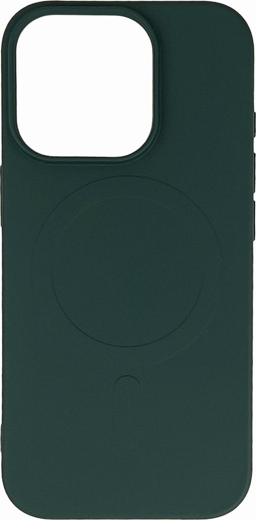 Hurtel Liquid Silicon case Magsafe, Cover, Apple, iPhone 16 Pro Max, 17,5 cm (6.9"), Dunkelgrün