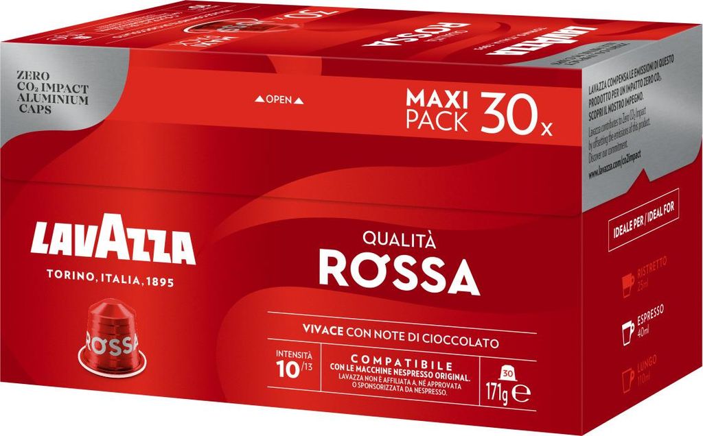 Lavazza Qualità Rossa, Kaffeekapsel, Espresso, Medium Produktbild 
