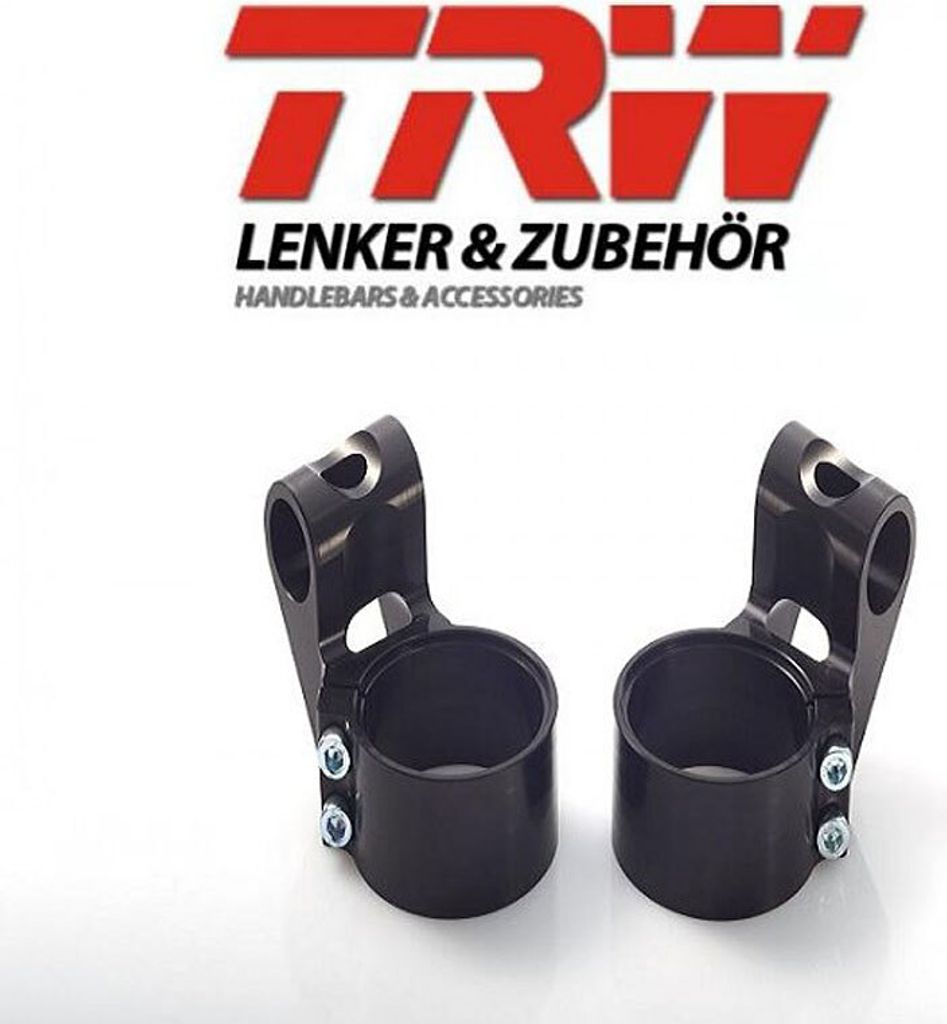 Trw Clipon Raised 50Mm Blk Mcl502S